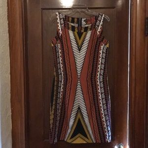 Sleeveless Print Dress